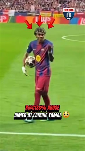 Shameful scenes at the Metropolitano 😬Lamine Yamal was targeted with racist abuse from the stands in a night that went way beyond football 🚨#LamineYamal #Barcelona #Barca #Viral #Lamine
