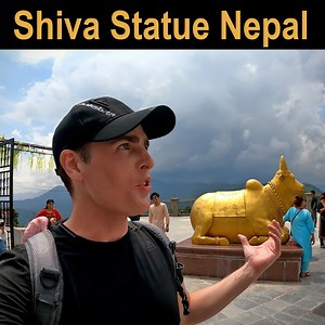 Shiva Statue in Pokhara, Nepal 🇳🇵 | Dale Philip