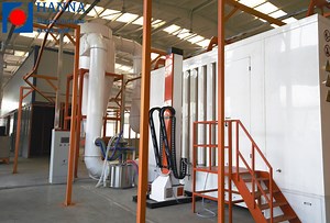 [Hot Item] PP/PVC Powder Coating Booth with Fast Color Change