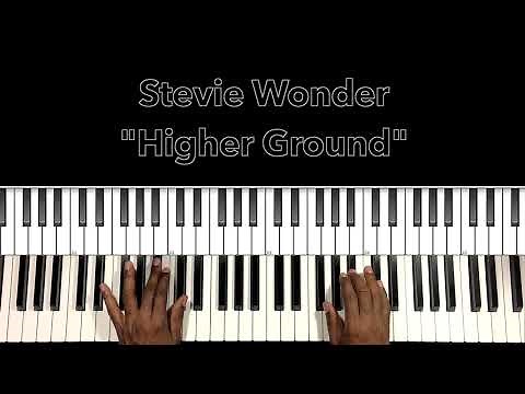 Stevie Wonder "Higher Ground" Piano Tutorial