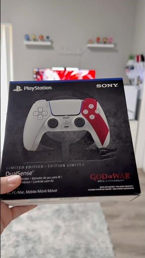 Unboxing Dualsense God of War. My favorite PS5 controller.