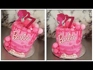 How to do Drip cake without chocolate! (Simple) | SugarJunkieJA