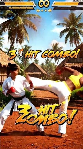 Karate Girl vs Capoeira Girl — Street Fighter Style Battle! #martialarts