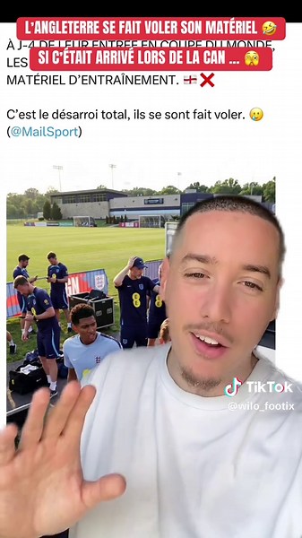 L’Angleterre se fait voler son matériel 🤣🫣 #coupedumonde #footballtiktok #pourtoi
