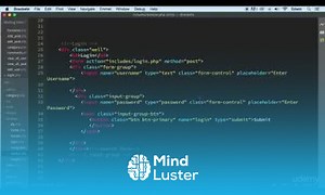 Mind Luster - Learn 2 Making the login page CMS LOGIN PHP COURSE CMS PROJECT
