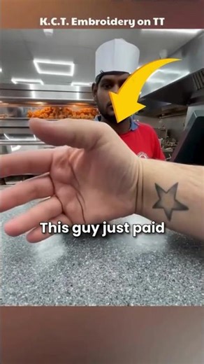 He Just Paid With His Hand No Wallet Needed 😳