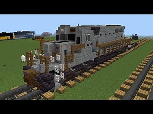 Minecraft SD40-2 EMD Locomotive Tutorial V13