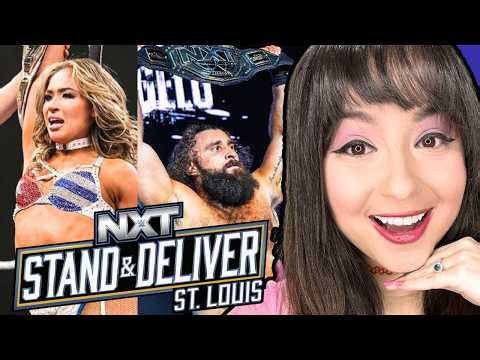 LOLA VICE & TONY D'ANGELO WIN GOLD AT WWE NXT STAND & DELIVER!