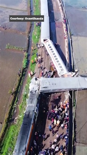 A devastating train collision in West Java, Indonesia, has tragically claimed the lives of four crew members and left 28 injured. #etribune #WestJava #Indonesia | Express Tribune