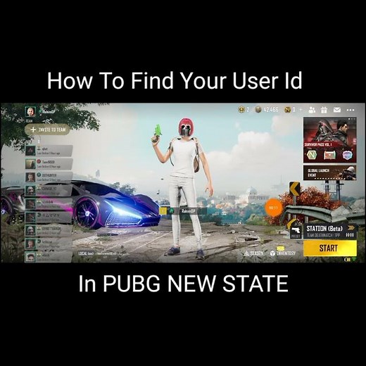 HOW TO FIND YOUR ID NUMBER/USER ID IN PUBG NEW STATE 🔥