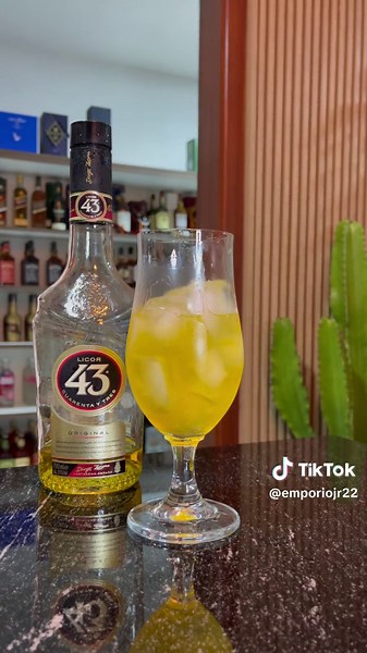 Receitas de Bebidas com Licor 43 e Sprite
