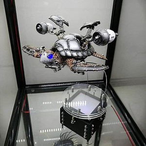 Sea Turtle Mechanical Mutant 3D Robot Creature Animals Handmade Sculpture Model Craft Cyberpunk Table Home Art Decor Steampunk Aesthetic - Etsy