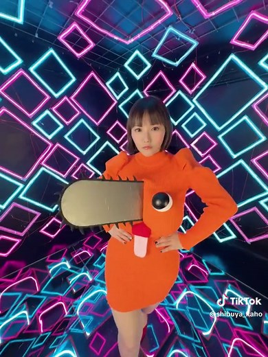 It was a fun #pochita #cosplay photo and video shoot with #aroundakiba team💖 チームでの撮影はアイデアが集まって楽しいなー！