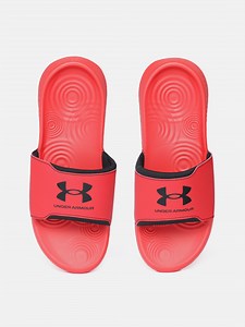 Buy UNDER ARMOUR Men Brand Logo Printed Sliders -  - Footwear for Men