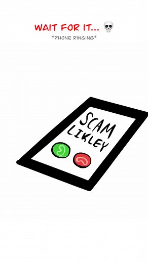 Scam Call 😤 (Animation Meme) Anim- RedFlowerCrown #comedy #funny #animation #animated | Nutshell Animations