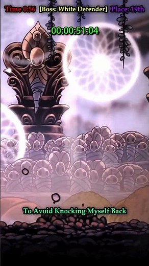 White Defender No Dash Challenge #hollowknight #difficult