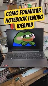 How to enter setup and format a Lenovo IdeaPad laptop with Windows quickly