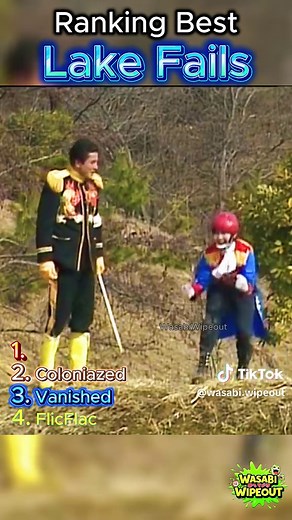 Ranking the best Lake Run fails Takeshi's castle