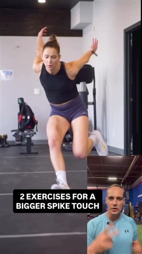 Reid Hall | Vert & Strength Coach 🏐 on Instagram: "The first layer to improving your spike touch is developing proper approach and jump mechanics and increasing your strength. But after that it is time to add some serious speed/power behind your approach and jump. ✅ Exercise 1- Band Resisted Approaches Use 2 low to moderate resistance bands. Perform 3 powerful band resisted approaches followed by 2 approach jumps. The bands add resistance and requires you recruit more muscle fibres. For your ap