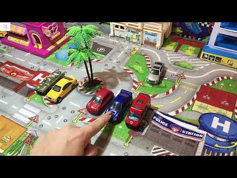 Autós mese ovisoknak - autós mese gyerekeknek magyarul - Játékautók magyarul