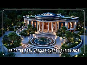 Inside the $75M Versace Smart Mansion 2025 💎 | Ultimate Luxury Home Tour & Modern Design Inspiration