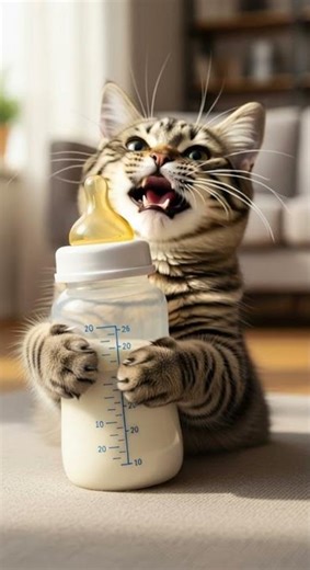 A cheerful cat can’t stop smiling today 😸🐱