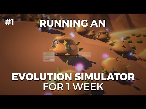 This is what happens when you run evolution sim The Sapling for 7 days straight