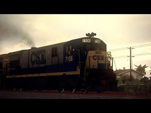 Train Simulator 2020 Railfanning. CSX C30-7 Loco