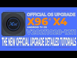 TV box X96®X4 The new official upgreupgrade detailed tutorials