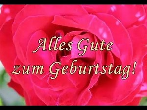 Happy Birthday (German Version)