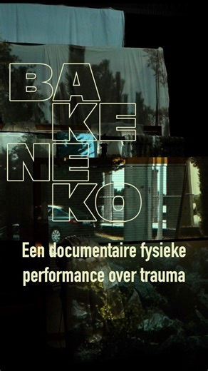 Dansbrabant | BAKENEKO van Charlotte Goesaert - 30 Jan @ Theater Kikker, Utrecht. Een documentaire fysieke performance over trauma, de realiteit die... | Instagram
