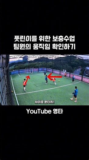 #Checking Futsal Team Members' Movements