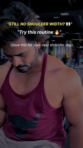 Still no shoulder width.Full shoulder routine for#shoulderworkout #viral#explore#bodybuilding #gym