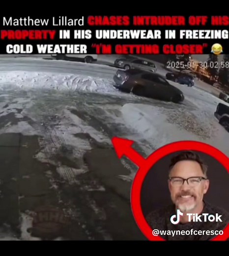 Mathew Lillard Chases Intruder in Underwear
