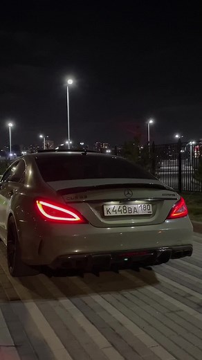 AMG Mercedes CLS 63 Exhaust Sound Compilation