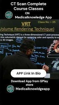 CT scan Complete Course app Link in Bio #ctscan #mri #realtimemri #radiology