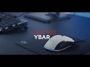 The GXT 922W Ybar Gaming Mouse - White Edition