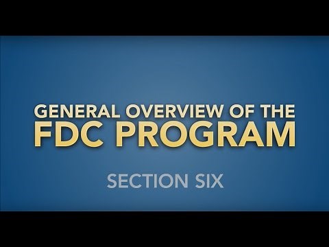 The FDC Program | Section 6: Things to Know Before You File an eClaim/FDC
