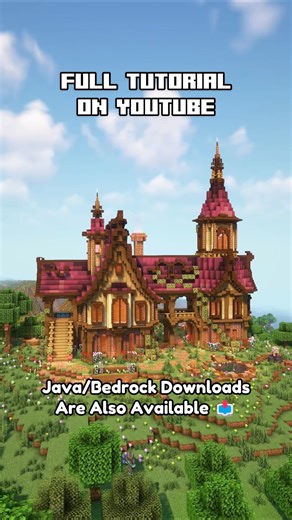 🌺 Roseridge Manor Minecraft Tutorial + Download