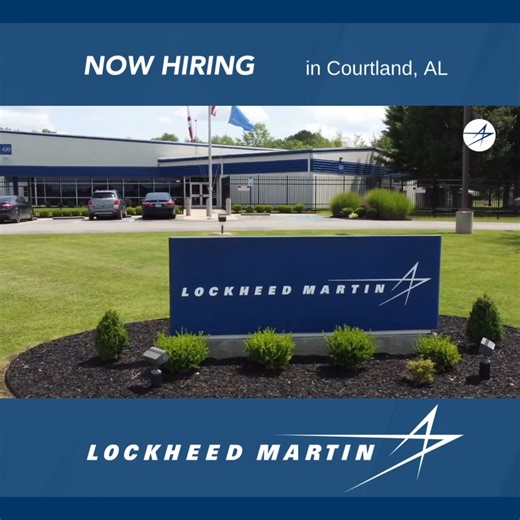 66 reactions · 75 shares | Apply Now: https://apply.aidt.edu/LMSpace Lockheed Martin Space in #Courtland, AL is seeking applicants for: Missile Assembly Technicians - Starting wage $19/hr | AIDT | Facebook