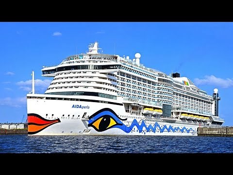 Cruise ship AIDAperla 4K