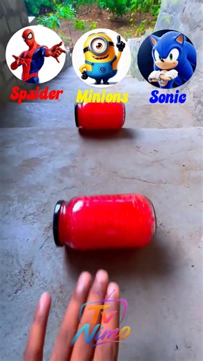 Who will win? Who will lose? Watch till the end to find out! 🤔 #spiderman #minions #sonic #viral