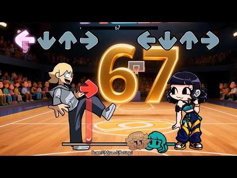 fnf 67 Meme all Vs Zoey KPop Demon Hunters Animation song -Friday Night Funkin' (67 x 61 Meme remix)