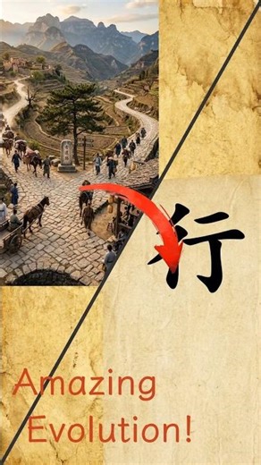 Why "Xíng" looks like a crossroads 🛣️