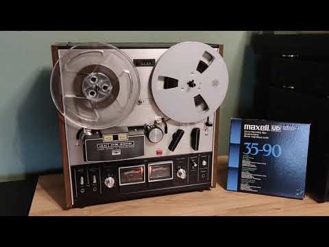 AKAI GX 210d Magnetofon Szpulowy Phil COLLINS