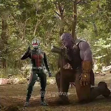 Ant Man vs Thanos (LEAKED FIGHT)