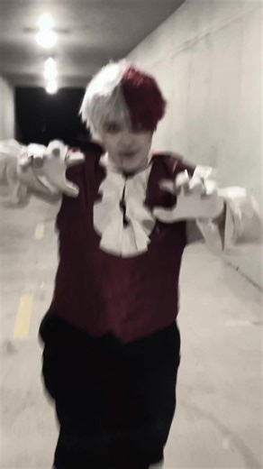 Halloween My Hero Academia Cosplay Featuring Bakugo and Todoroki