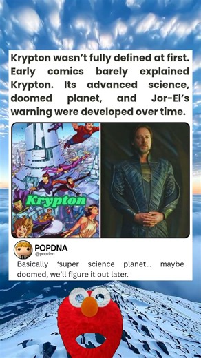 Krypton Evolved Over Time - Early Superman Comics Barely Explained the Doomed Planet