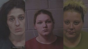 Four women charged after prostitution sting