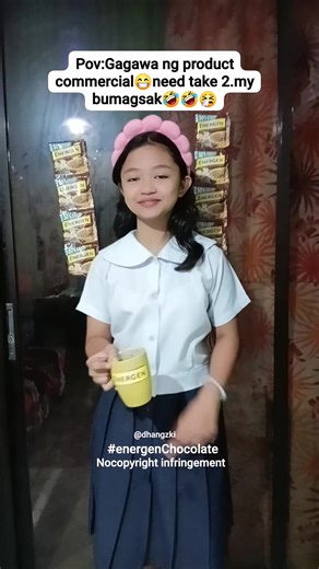 36K views · 145 reactions | Take 1,energen chocolate commercial #dhangzki #ENERGENCHOCO #EnergenSereal #energen #Philippines #highlight #nocopyrightinfringementintendedmusicbelongstotherightfulowner | Jho Dhangzki | Facebook